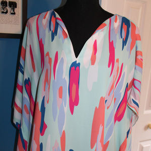 Crosby by Mollie Burch Tunic Top Size Large